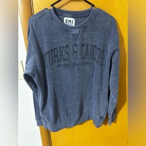 Turks & Caicos Sweatshirt Size Medium